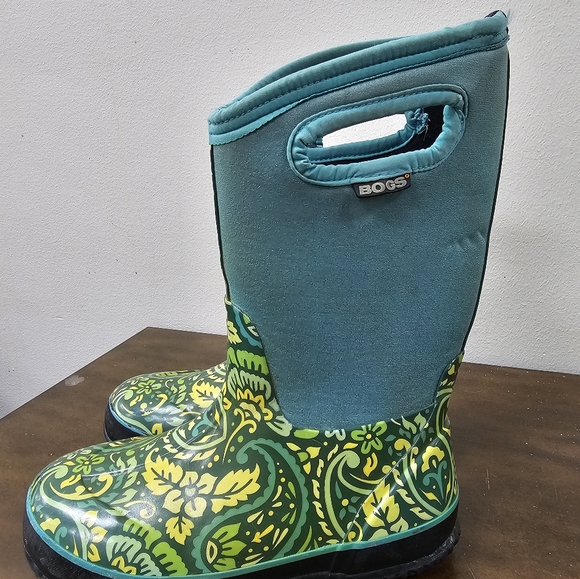 BOGS Girls Tuscany winter waterproof warm comfort winter boots - Picture 3 of 5